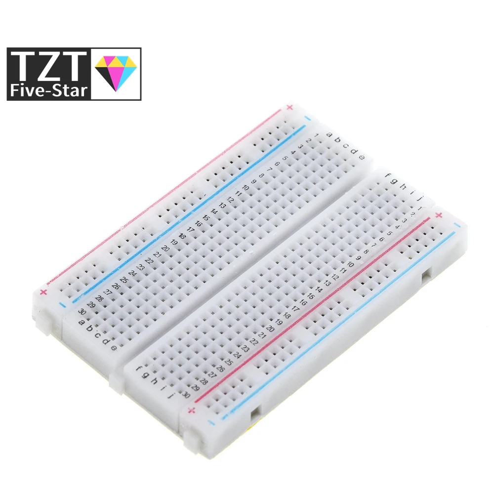 400 Tie Points Solderless 8.5CM x 5.5CM PCB Breadboard Mini Universal Test Protoboard DIY Bread Board Bus Test Circuit Board