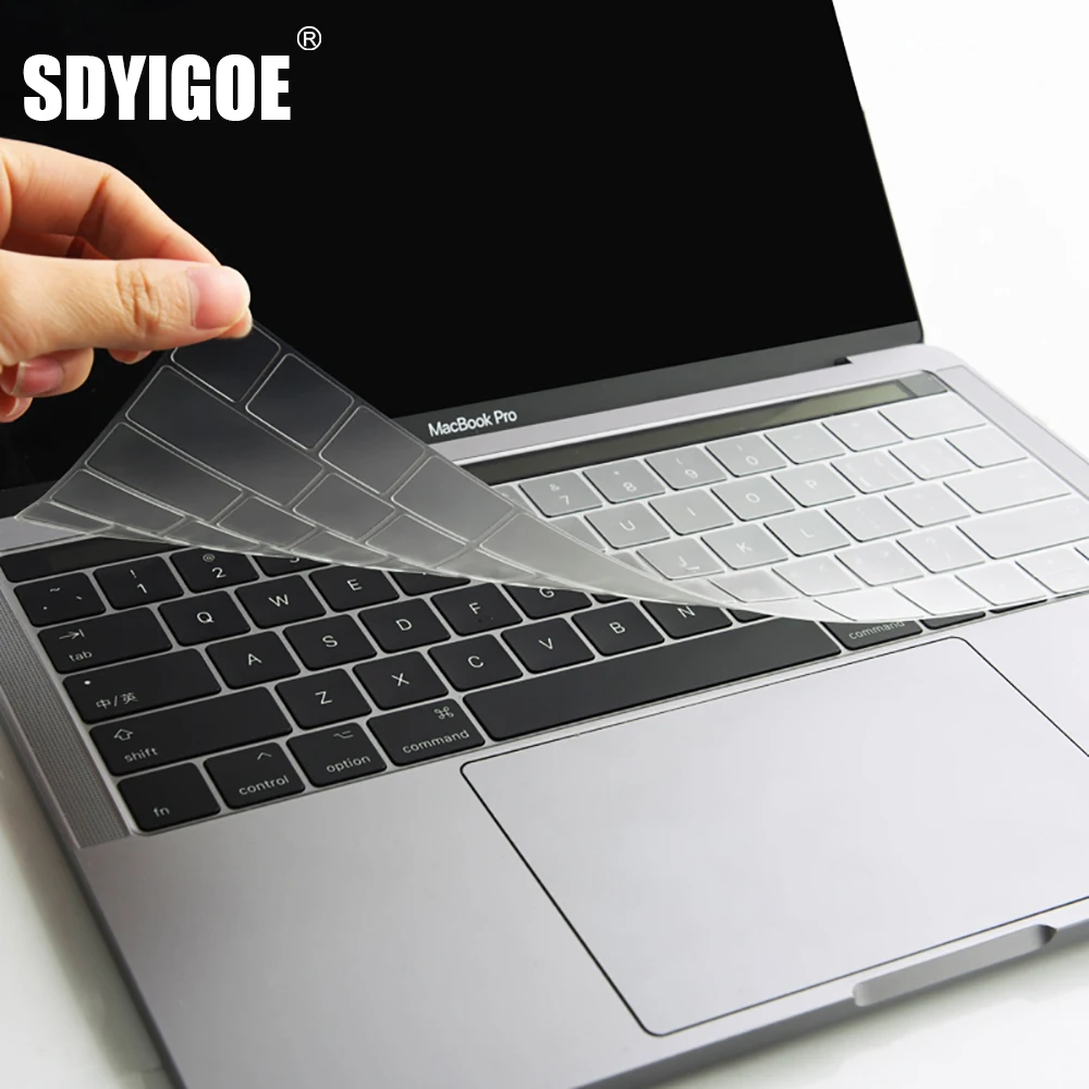 TPU 0.3mm Laptop Keyboard cover For Macbook pro Air 13/15 Keyboard protective film Light and thin Keyboard case A2442 A2485A2338