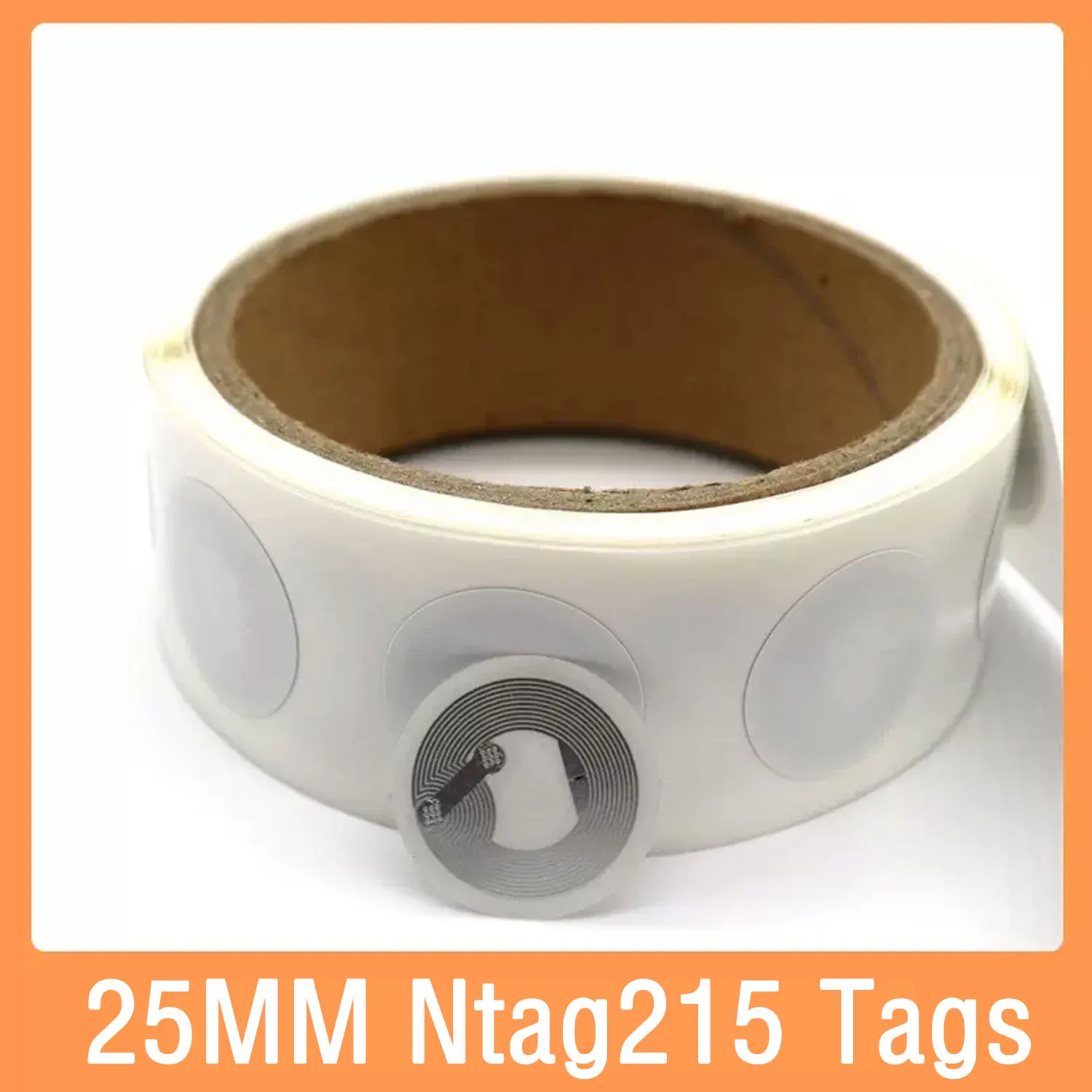 Ntag215 Smart Chip Sticker RFID Changeable Magic Card 13.56Mhz 504 Bytes Clone Tag NFC Amibo Business Card Game URL Link Token