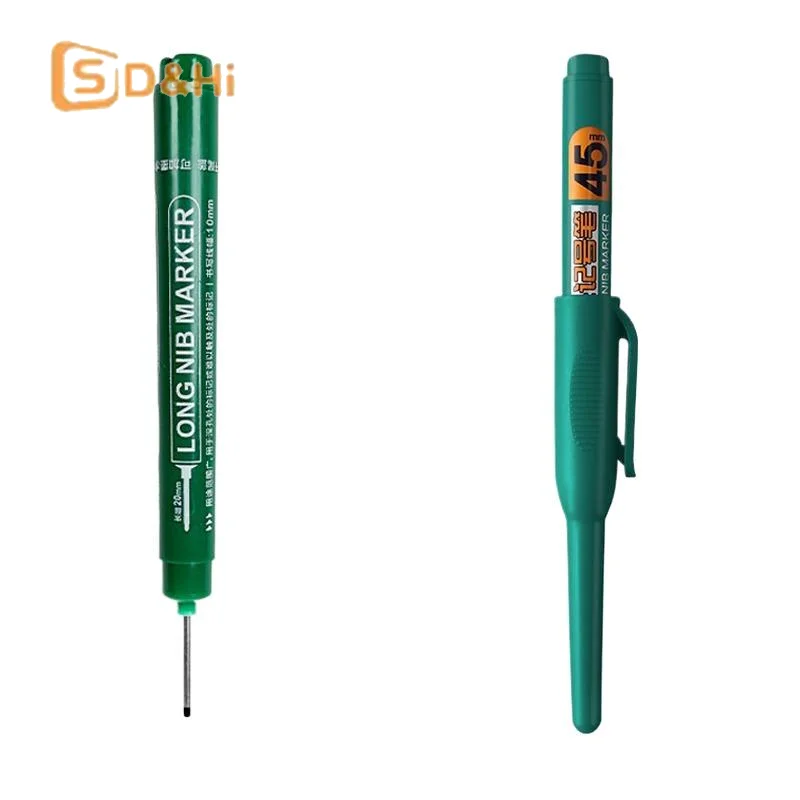 1PC Long Needle Marker Pen Deep Hole Metal Bathroom Woodworking Tile Screw Deep Hole 20mm/45mm Dash Pen Marker Pen