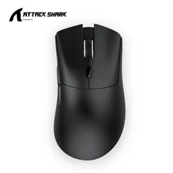 Attack Shark R1 Wireless Mouse Bluetooth Gaming Mouse PAW3311 Sensor,1000Hz Return-rate,Tri-mode,Ergonomic,Rechargeable