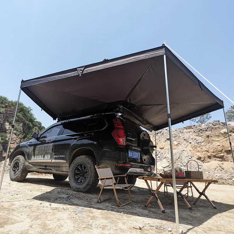 Car Roof Top Tent Automatic Build Hot Sale Outdoor Camping Awning in Stock Factory Directcustom