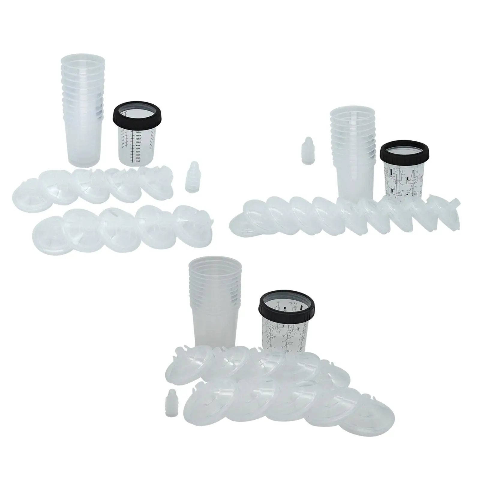 Spray Cup Spray Mixing Tank, Spray Cups with Lids Painting Supplies