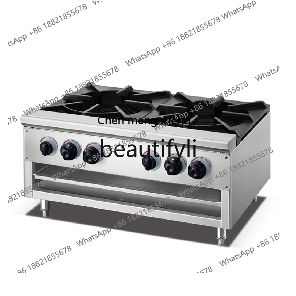 

Commercial gas, double head furnace, independent temperature control, desktop soup warmer, multi-fire temperature control