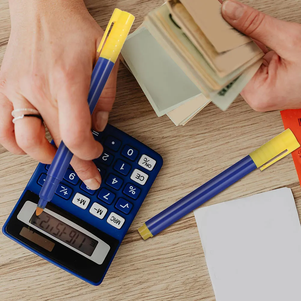 

5pcs Currency Marker Pen for Effective Money Pens Checker Use in Shops Hotels and Personal Finance
