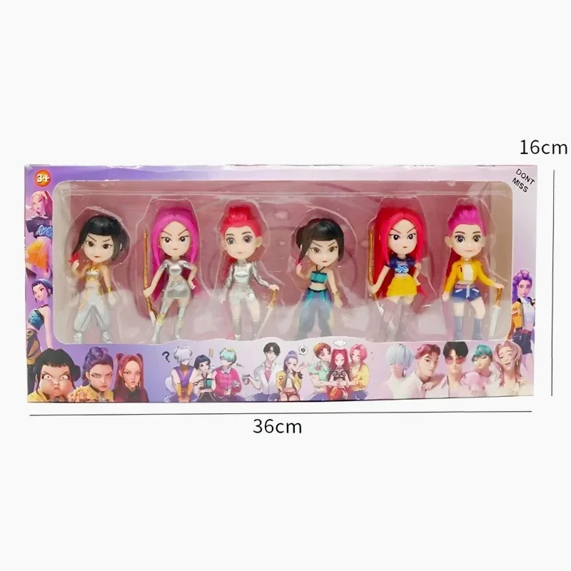 2026 NOWA Anime KPop Devil Hunter Lalka Winylowa Zabawka Rumi Mira Zoi Postać Winylowa Maska Blind Box Ozdoba Zabawka Prezent Świąteczny