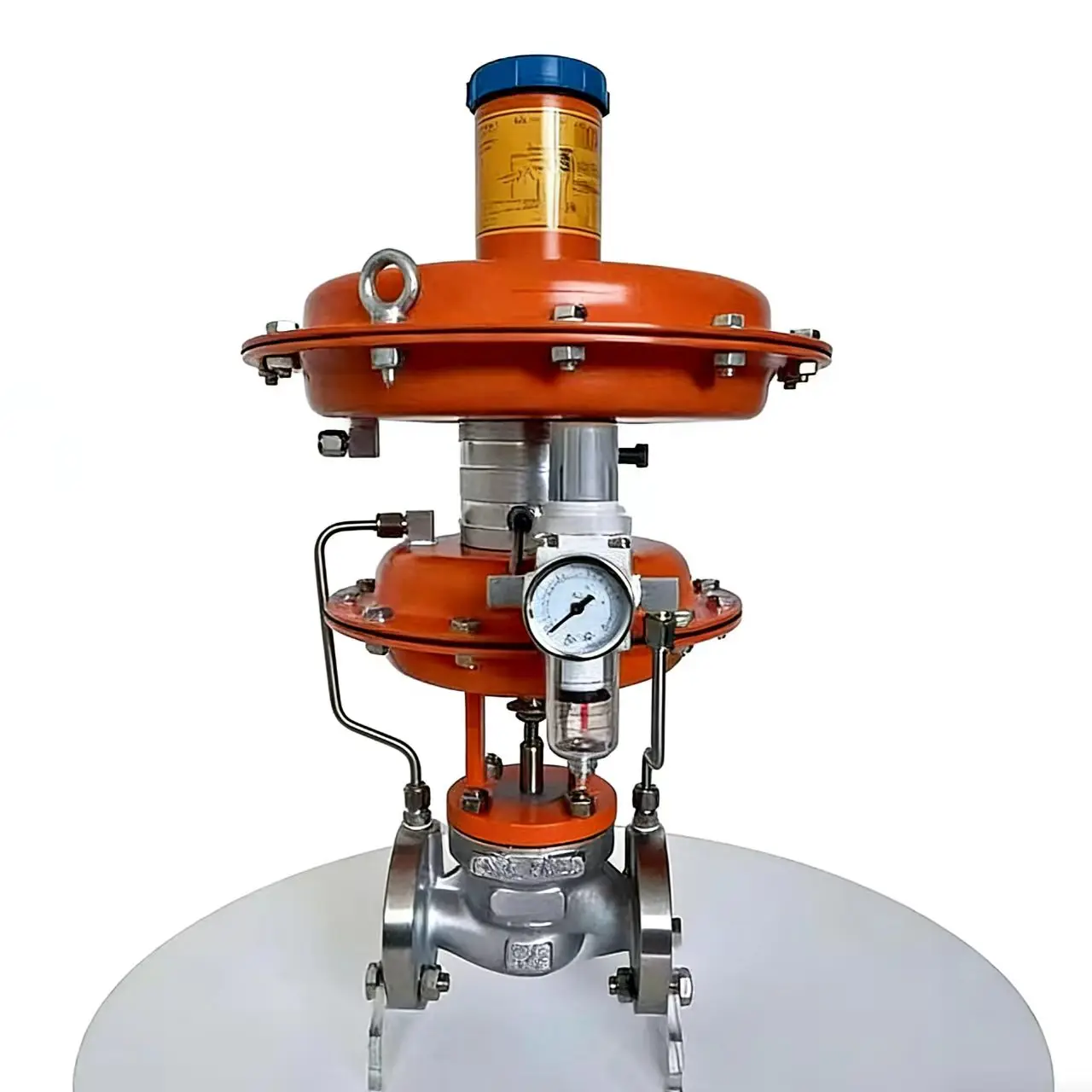 Val Flow Motorized Automatic Pressure Regulating High Temperature OEM Pneumatic Air Controlled