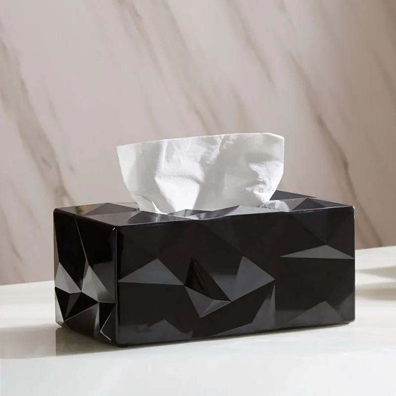 

Tissue Box Towel Nordic Brush pot paper towel box creative paper towel box simple paper roll 1 Pcs