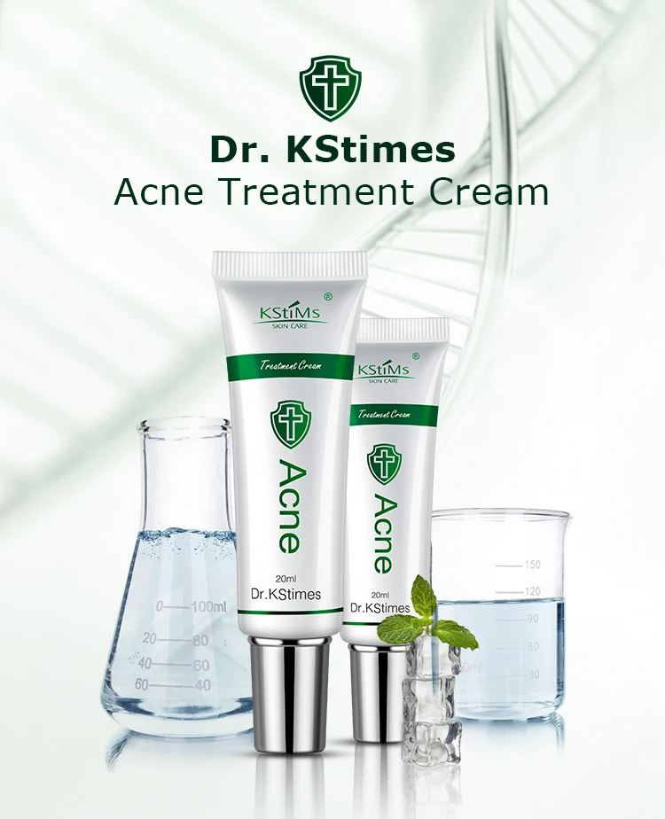 Korea Against Face Acne Oinment Pimple Remedy Anti Acne Treatment Cream for Acne Remover with Aloe Vera Tea Tree Oil in 3 Days