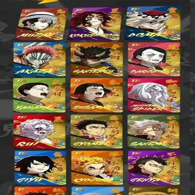 Demon Slayer Collectiekaarten Booster Box Zeldzame Apocalyps Anime Tafel Speelbord Ruilkaarten
