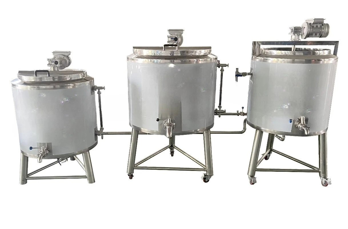 500L 1000L 2000L Cheese Production Line Mozzarella Cheese Making Machine Cheese Vat view 3