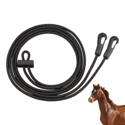 Horse Reins Elastic Equine Rope Comfortable Training Reins Horse Riding Enthusiasts Reins To Enhance Equestrian Performance For