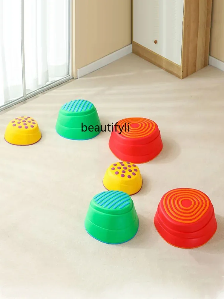 Sensory integration training equipment Balance tactile board Plastic early education kindergarten non-slip children's toys