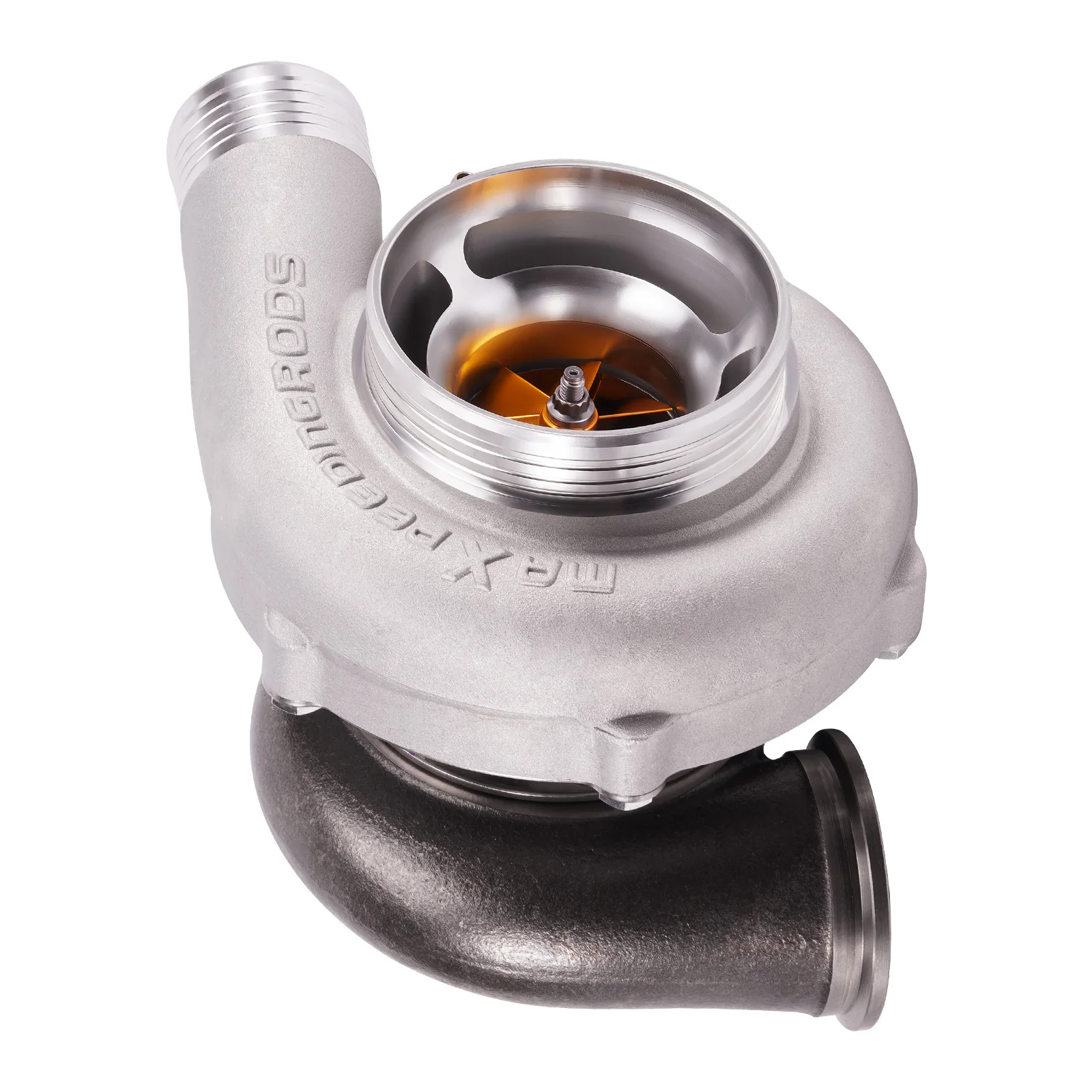 

MaXpeedingrods Universal GT3076 Racing Dual Ceramic Ball Bearing Turbo Turbocharger A/R 0.82 0.63 Water & Oil Cooled