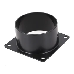 1pcs 75/100/120/150mm ABS Wall Flange Connector Fan Miner Duct Cooling Shroud For Ventilation Pipe Air Ducting Connection