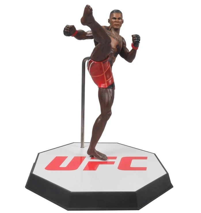 UFC Posed-إسرائيل أديسانيا جون جونز سيان شوجر أومالي كونور MCGREGOR أليكس بيريرا ماكس هولويا ألعاب شخصيات الحركة 17 سنتيمتر