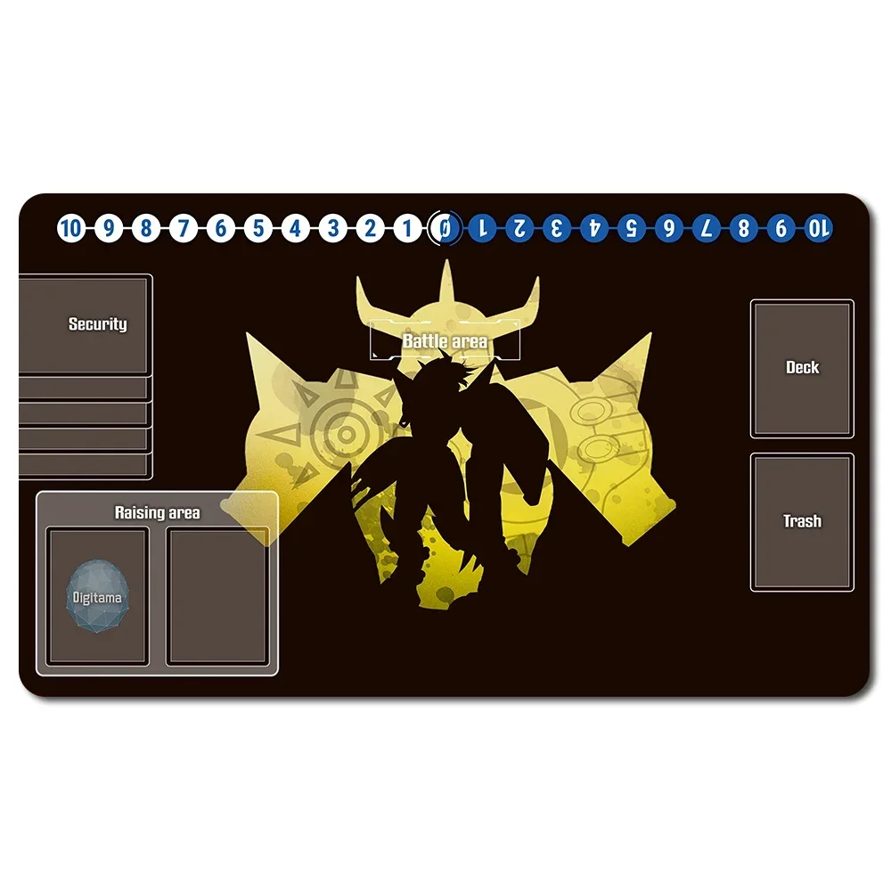 973064 - Board Game Digimon Playmat Size 60X35 cm Play Mats Compatible for DTCG