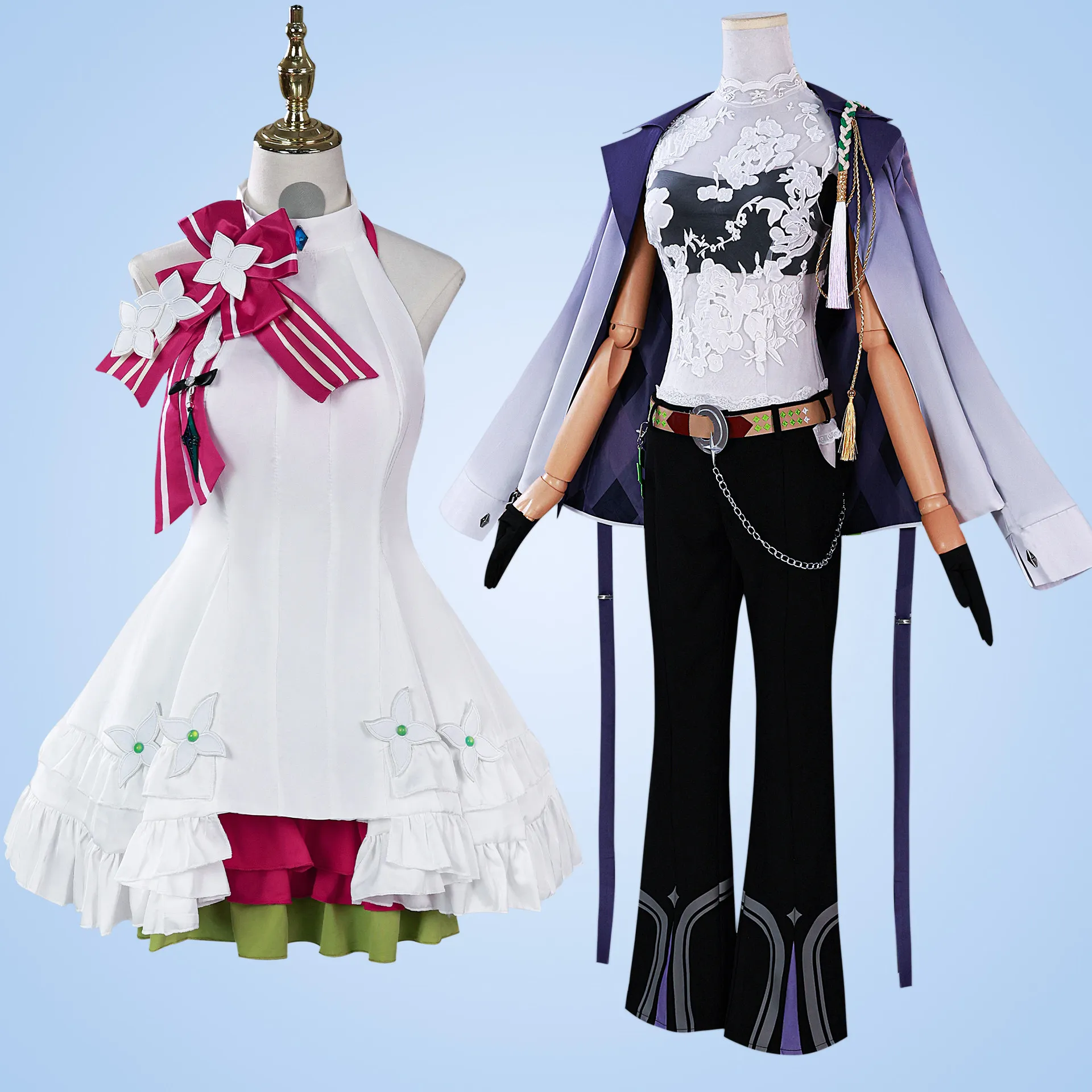 Zani/Carlotta Montelli Cosplay Costume‌ Game Wuthering Waves‌ Dress And Uniform Halloween Party Carnival Party Play Role Clothes