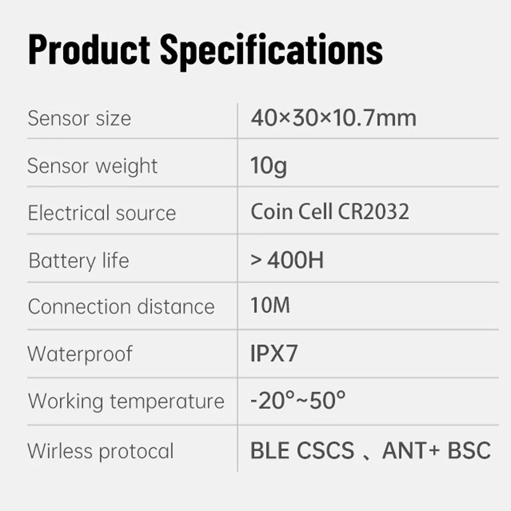 XOSS Ciclismo Computador Velocímetro Velocidade e Cadência Sensor Duplo ANT + Bluetooth Sensor de Bicicleta de Estrada MTB
