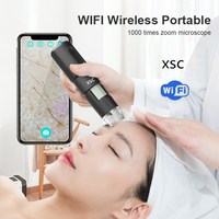 Wireless Dermatoscope Scalp Skin Analyzer Machine 1000X Facial and Body Analyzer Electronics Microscope Beauty Health Profession