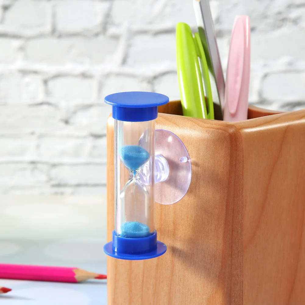 Sablier coloré de 2 minutes, horloge de sable, minuterie de douche, minuterie de brossage des dents, décorations de maison pour enfants