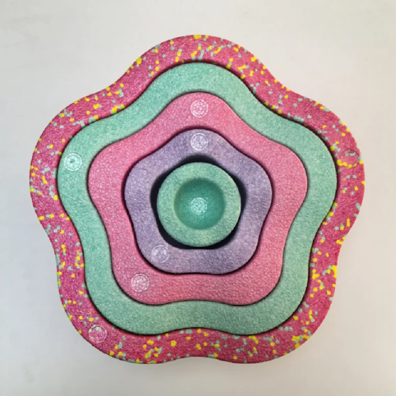 Kids Balance Stapstones Toys Sensory IntegrationFoam Toys Stapstenenen Sports Balance Toys 5pcs Set