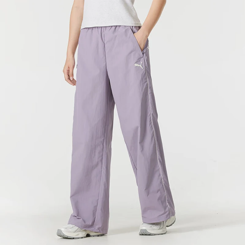 

Женские классические длинные брюки Puma Originals для повседневной носки, дышащие, спортивные, модные, 628767-30