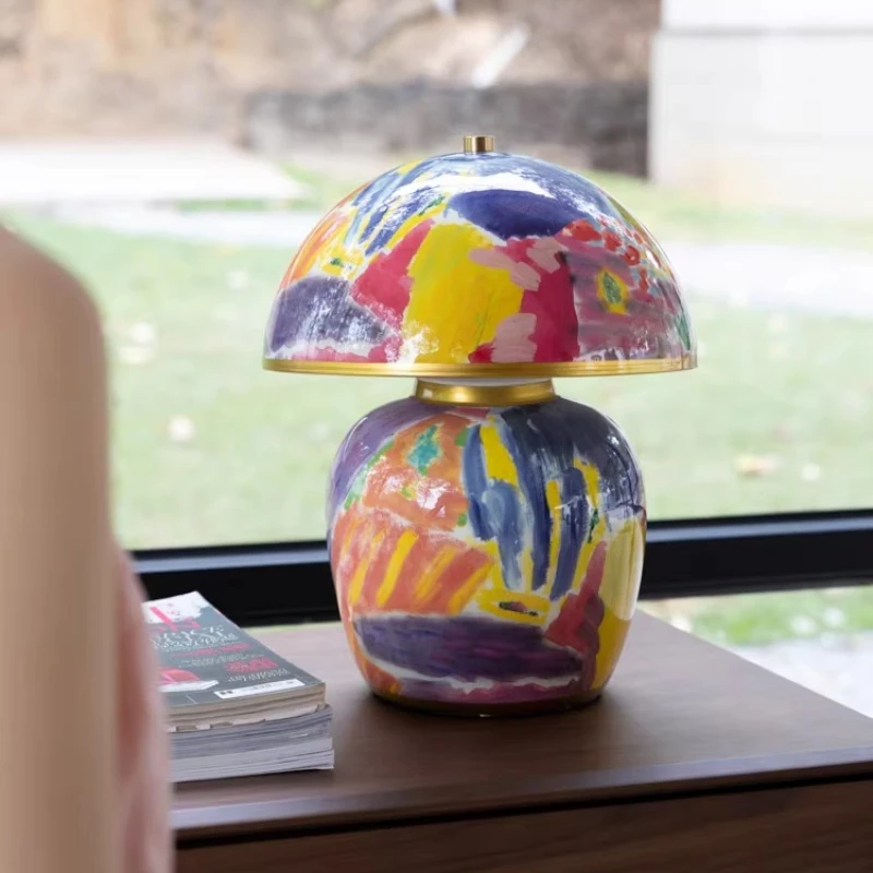 

Mushroom color palette: "Reading lamps, table lamps, fashionable contrasting art lamps