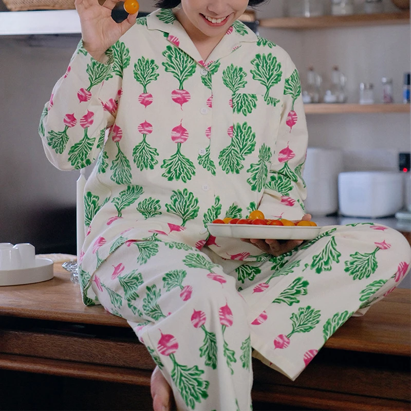 set-pigiama-100-cotone-per-donna-stile-coreano-con-stampa-carina-a-forma-di-ravanella-maniche-lunghe-abbigliamento-da-notte-primaverile-set-2-pezzi-morbido-e-confortevole-homewear