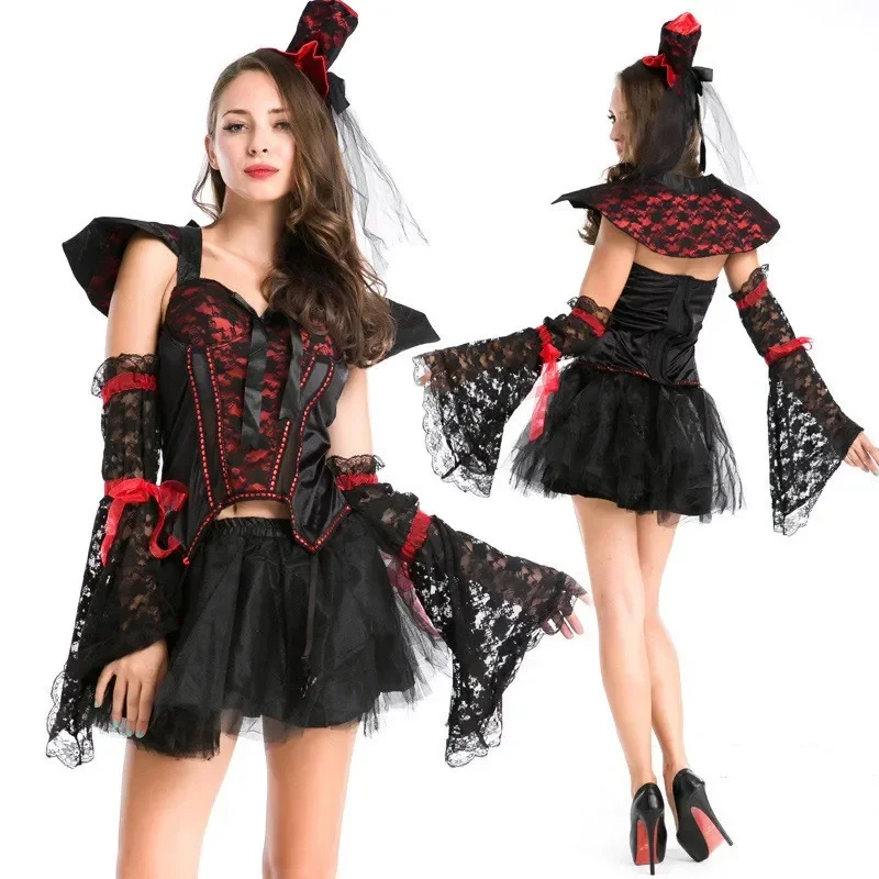 The City Of Halloween The Twilight Vampire Queen COSPLAY Female Clothing Club DS Costumes Wedding Photography