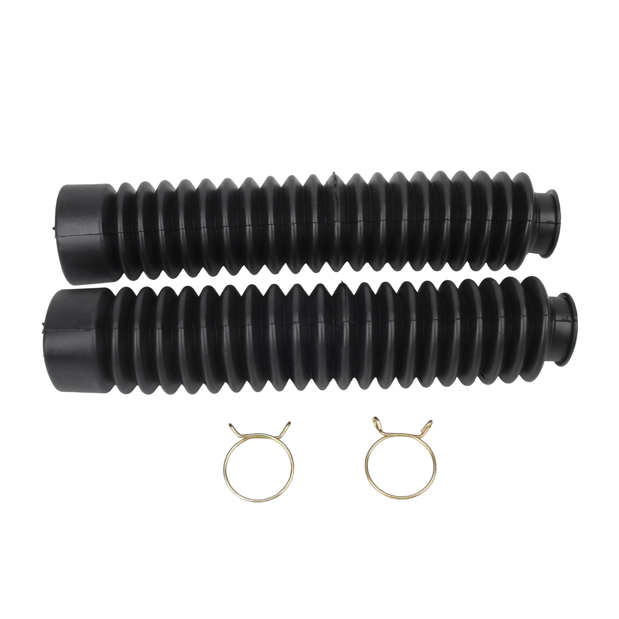 2 Stück Motorrad Gummi Vorderradgabel Staubschutzabdeckung Gabelbalgen Gamaschen für HONDA CRF150F XL250 Kawasaki XG250 XT225 – Detail 5