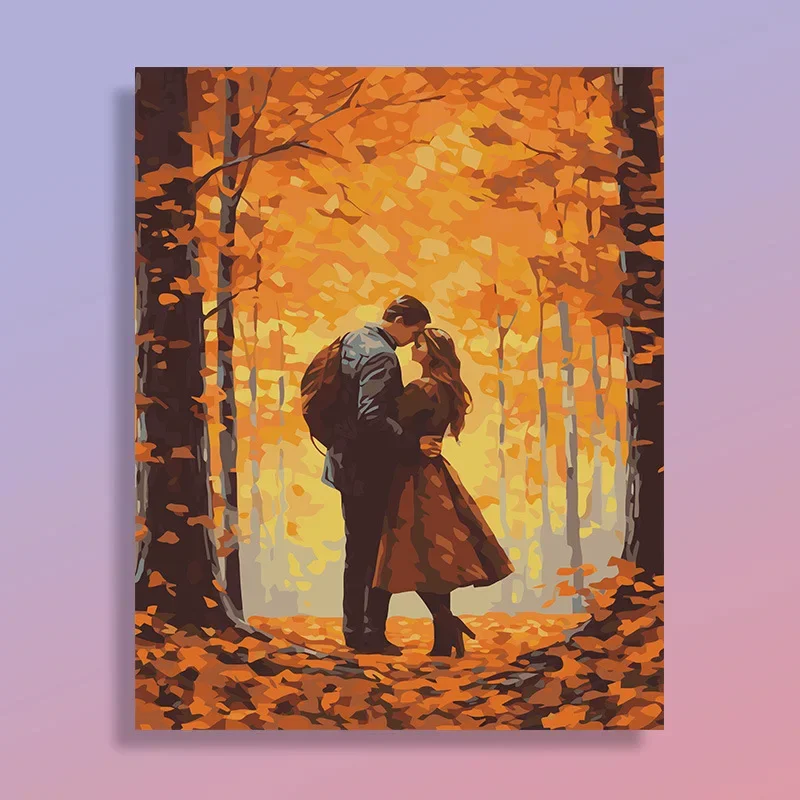 

4330071 Digital oil painting living room decorative painting sofa background wall hanging painting