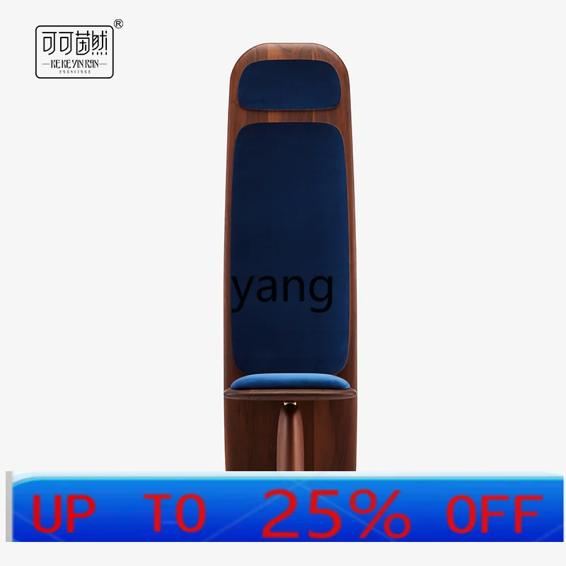 

LTT современный легкий роскошный высокая спинка из массива дерева китайский простой тканевый диван модель комнаты продажи офисный стул