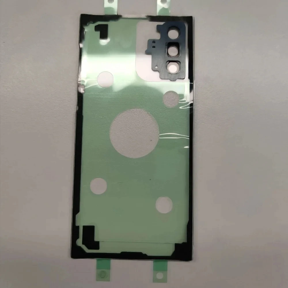 Cubierta trasera de batería transparente para Samsung Galaxy Note 10 N975 N9750, cubierta de lente de cámara