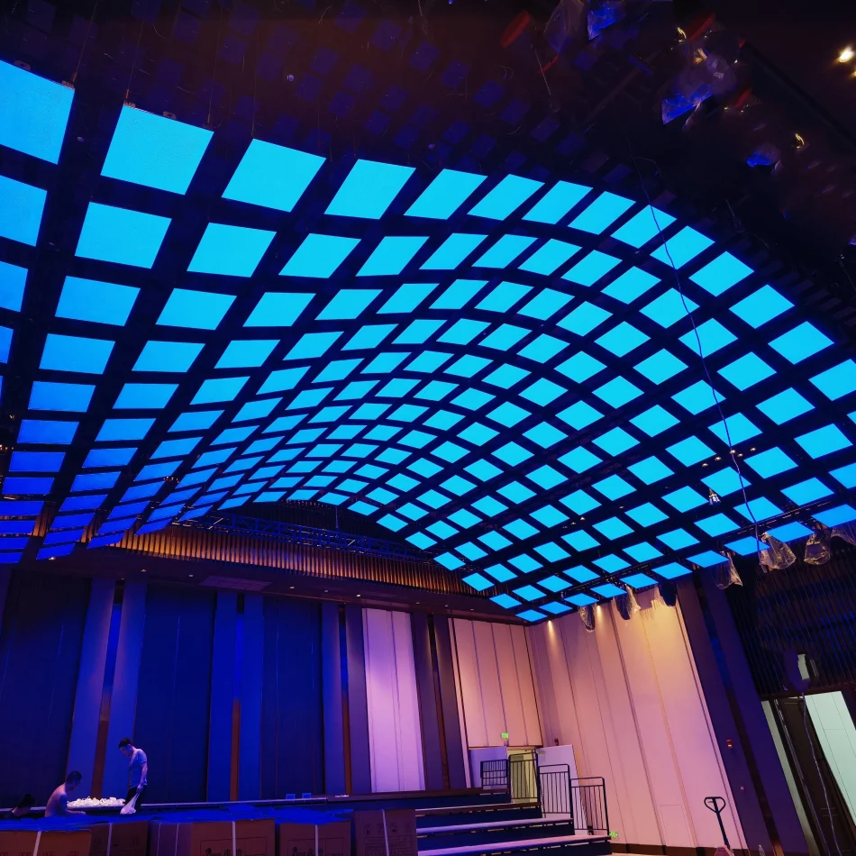

P2.976 Indoor LED display 3D floating full color large screen dancing LED display Panels