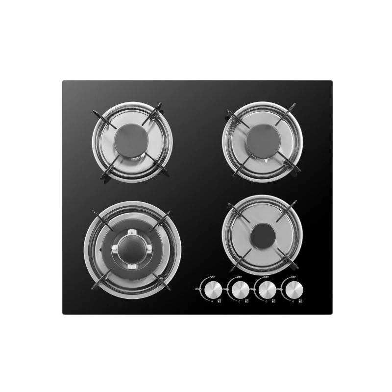 

Happy Home 4-Burner Built-In Table Top Smart Modern Gas Stove for Household Restaurant