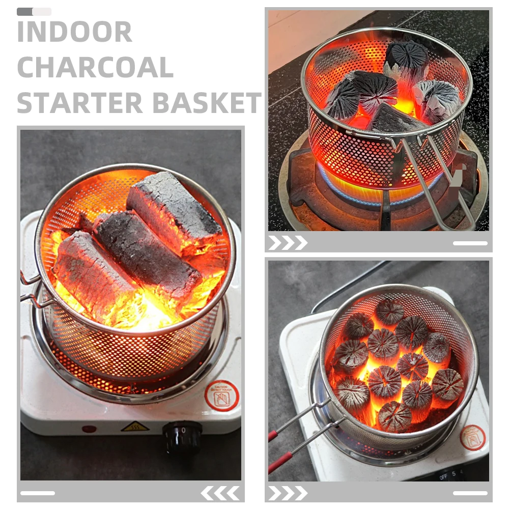 

Basket Point Tan Lan Portable Stainless Steel Fire Making Tool For Indoor Outdoor Barbecue Grill Burning
