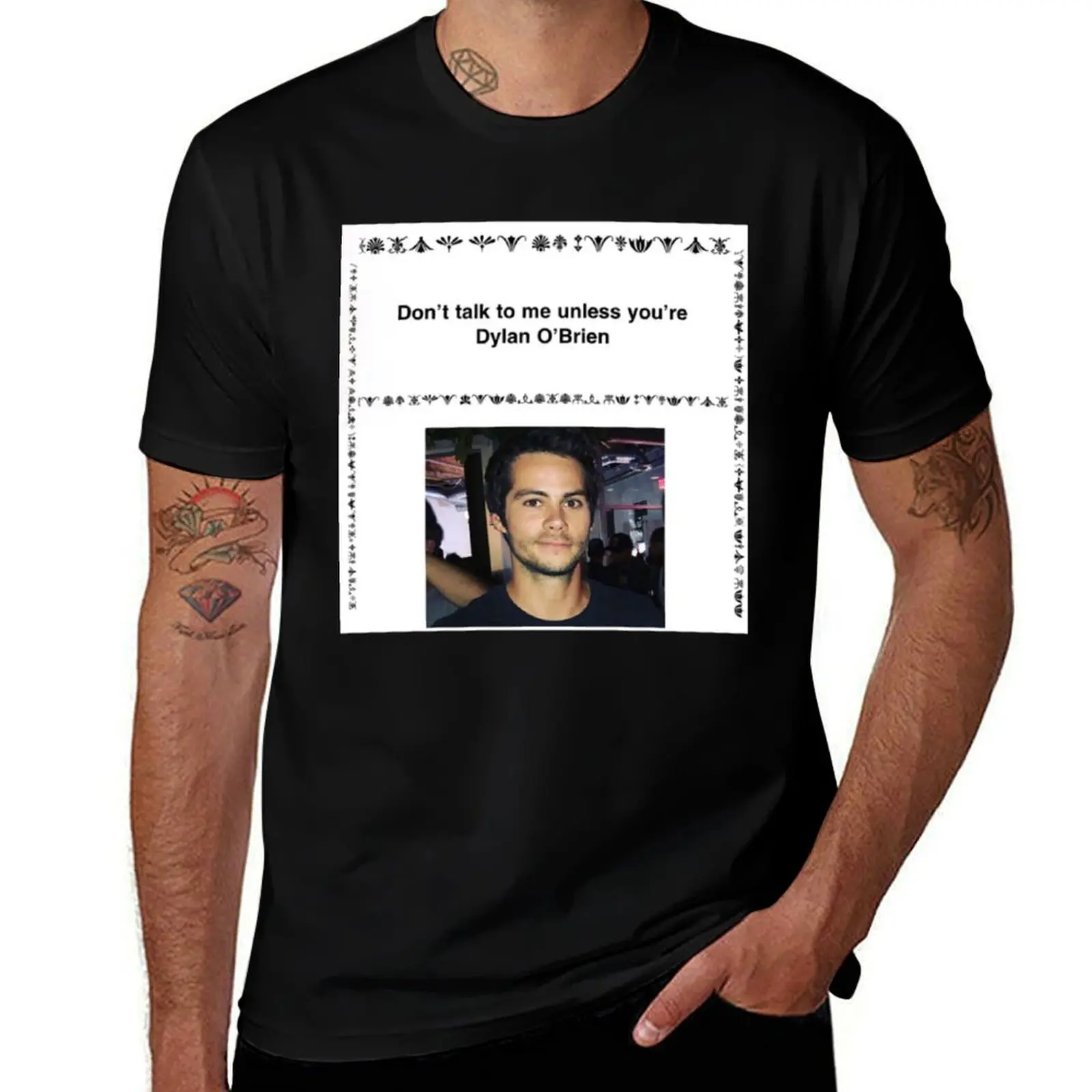 ديلان أوبراين تي شيرت قطن تي شيرت حزمة رجل تي شيرت تي شيرت للرجل حزمة تي شيرت أبيض