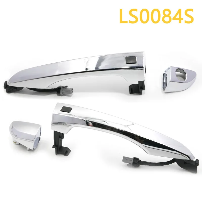 Chrome Exterior Door Handle Smart Key Handle for Hyundai Tucson 2016-2020 82651D3710 83651D3010 Front Rear Left Right