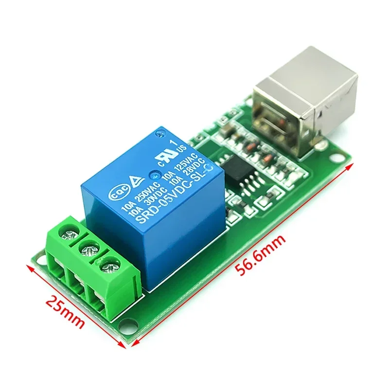 5V USB Relay 1 Channel Programmable Computer Control For Smart Home image 2