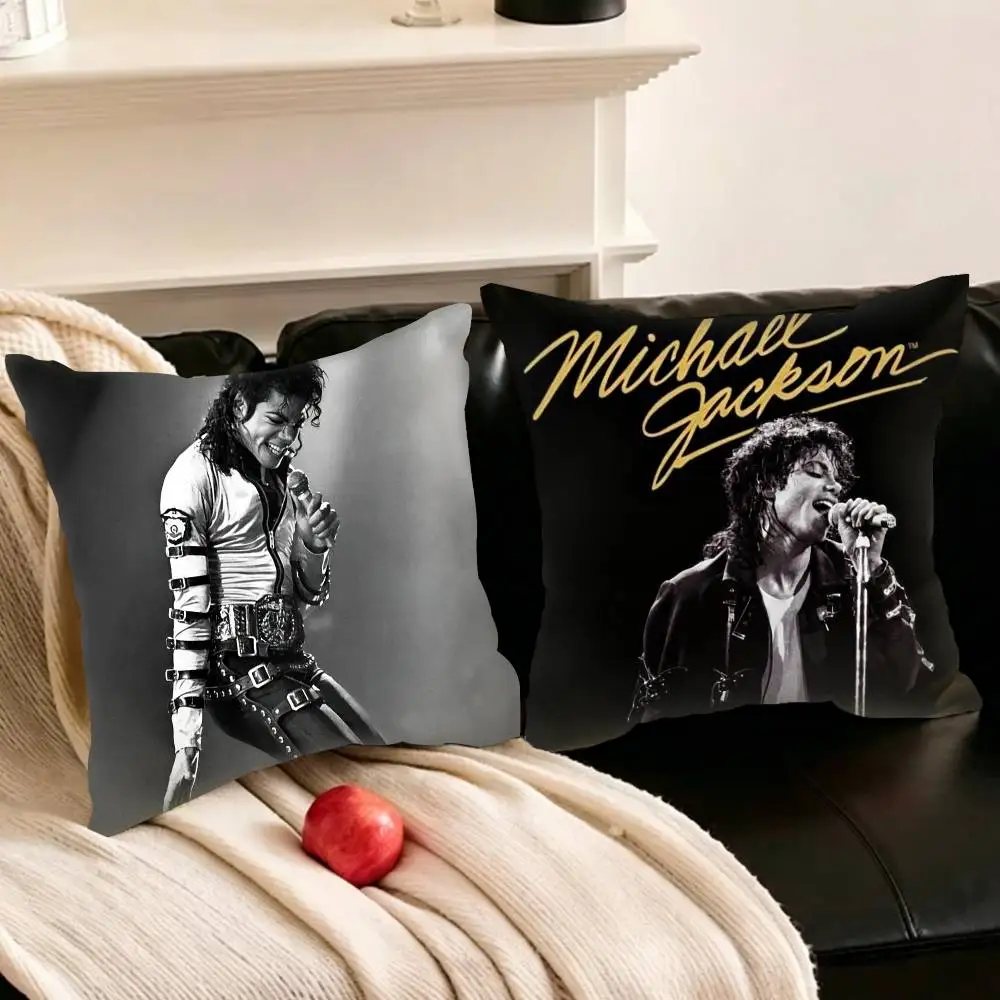 Hot Singer M-Michael-L J-JacksonS Pillowcase living room sofa cushion cover bedroom room bed pillow cover home decoration