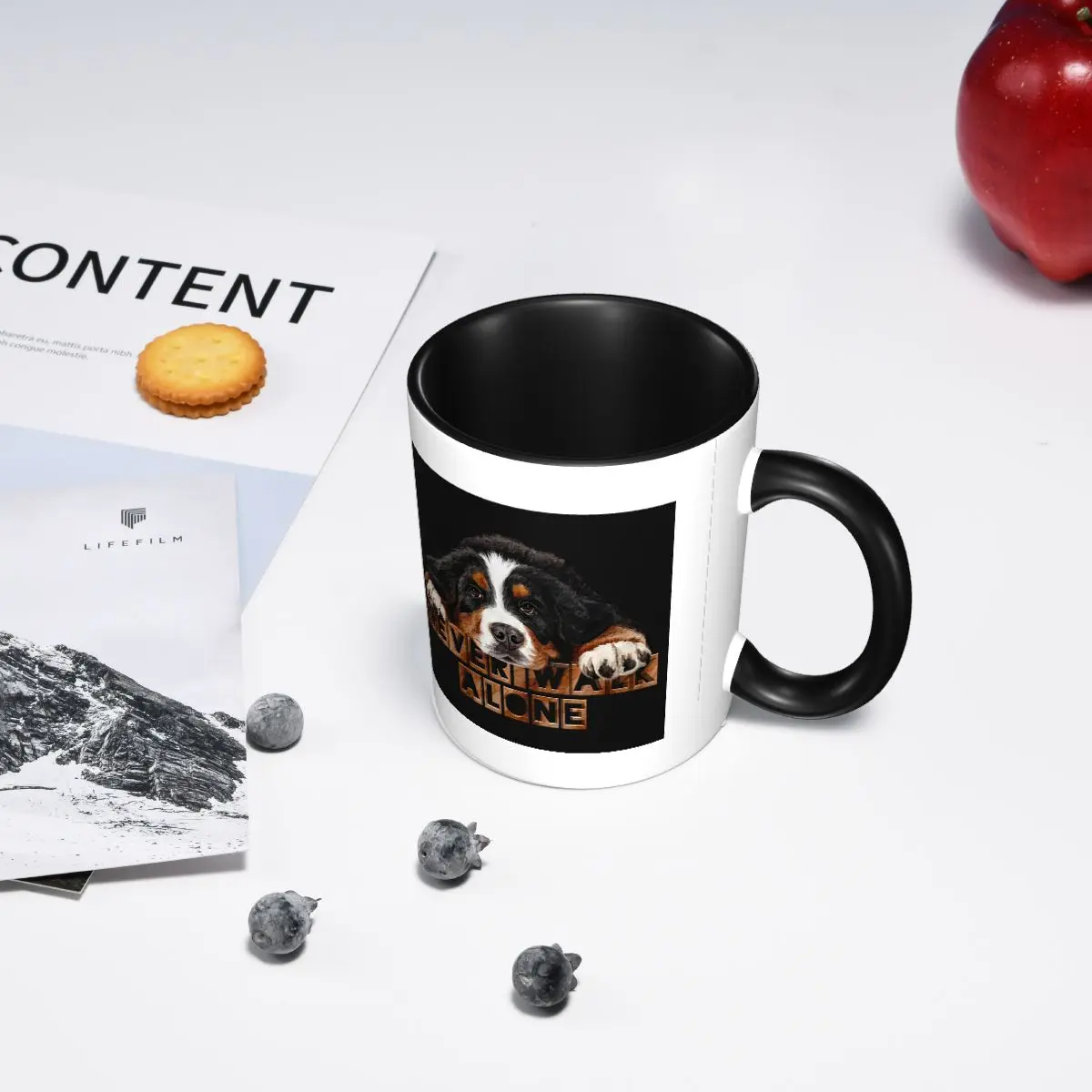 Bernese Mountain Dog Mug Funny Ceramic Coffee Cups Tea Mugs Milk Cup Drinkware Gift for Woman Man