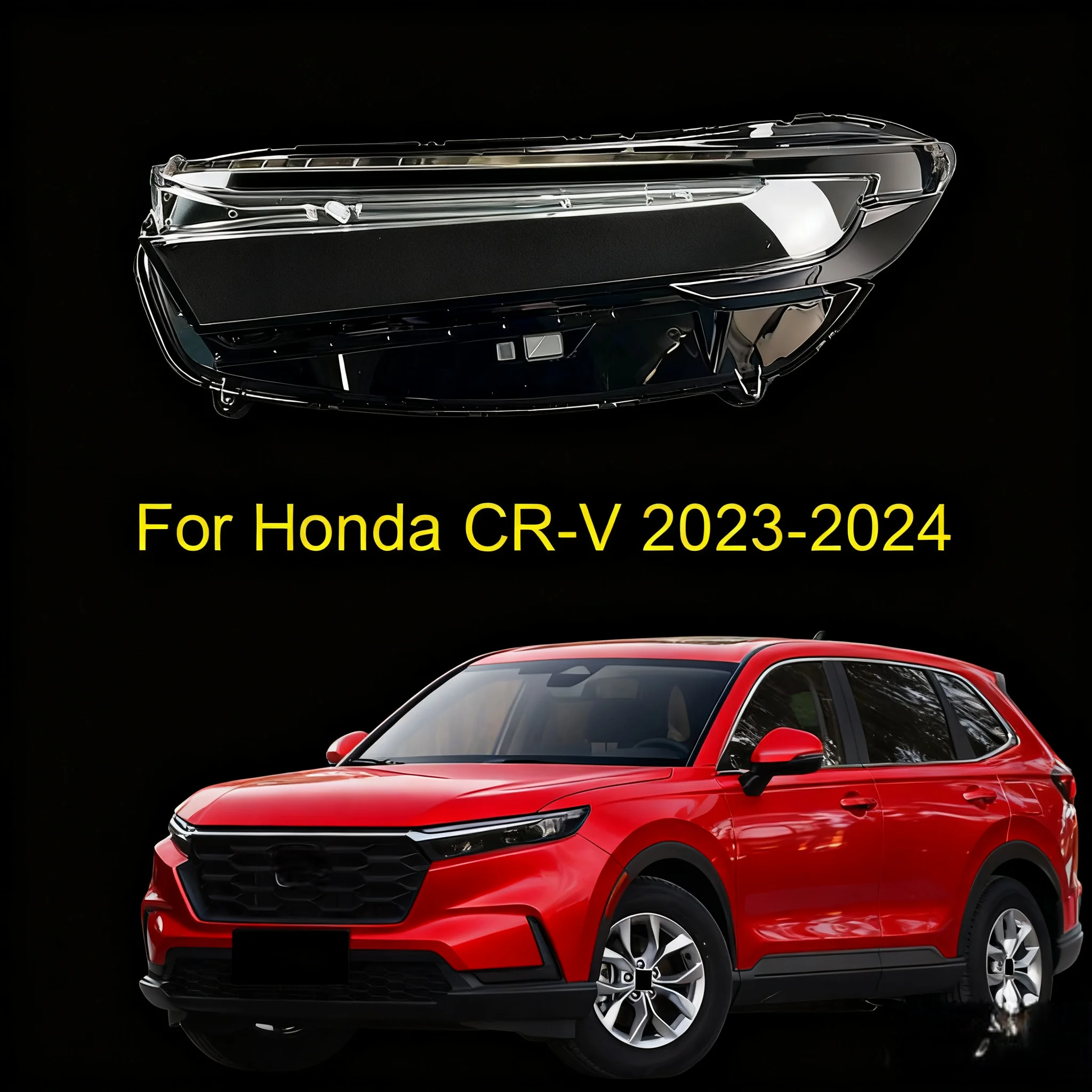 

For HONDA CRV CR-V 2023 2024 Car Headlight Shell Headlight cover Headlamp Lens Headlight Glass Auto Shell Cover