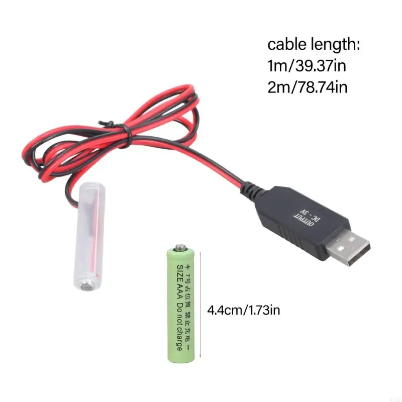 Eliminador de baterías USB 3A 5V a 3V para equipamiento táctico