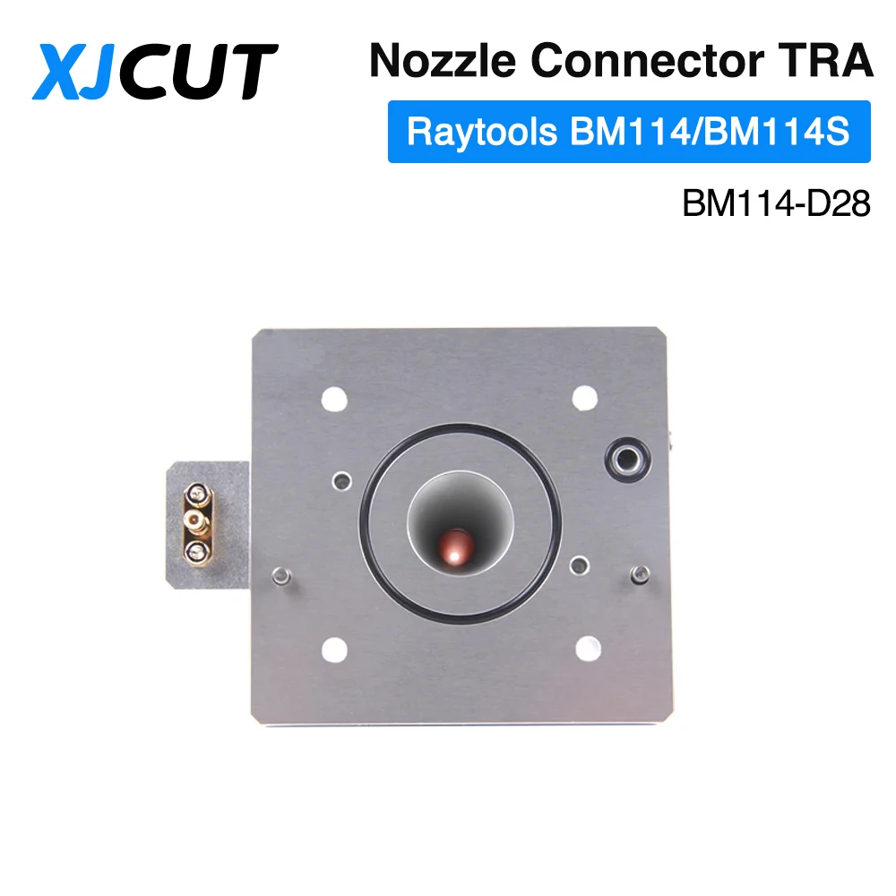 XJCUY Raytools BM114 الألياف فوهة الليزر موصل TRA ل Raytools BM114 BM114S الألياف القطع بالليزر رئيس #4
