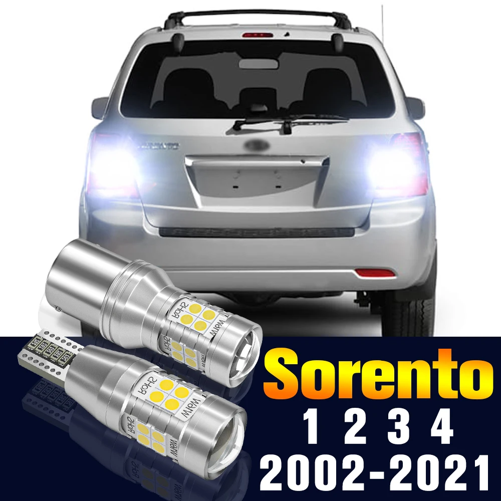 

Светодиодная лампа задсветильник хода для Kia Sorento 1 2 3 4 2002-2021 2012 2013 2014 2015 2016 2017 2018 2019, аксессуары, 2 шт.