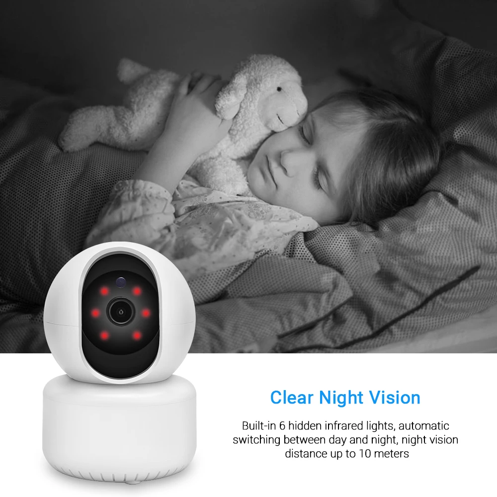 1080P 5G WIFI Camera Yoosee APP Two Way Audio Pan Tilt Security Protection Wireless MINI Smart Home Camera