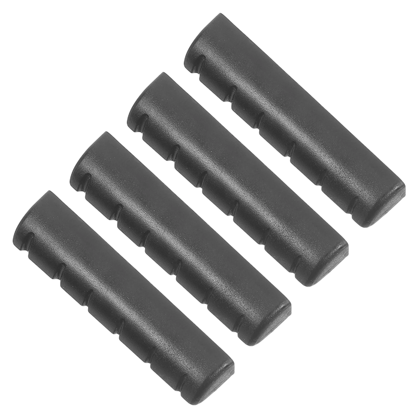 

4pcs Acoustic Guitar Nuts Replacement Pre-Slotted Plastic Nut Simple Installation Durable For Electric Bass Classical Guitars