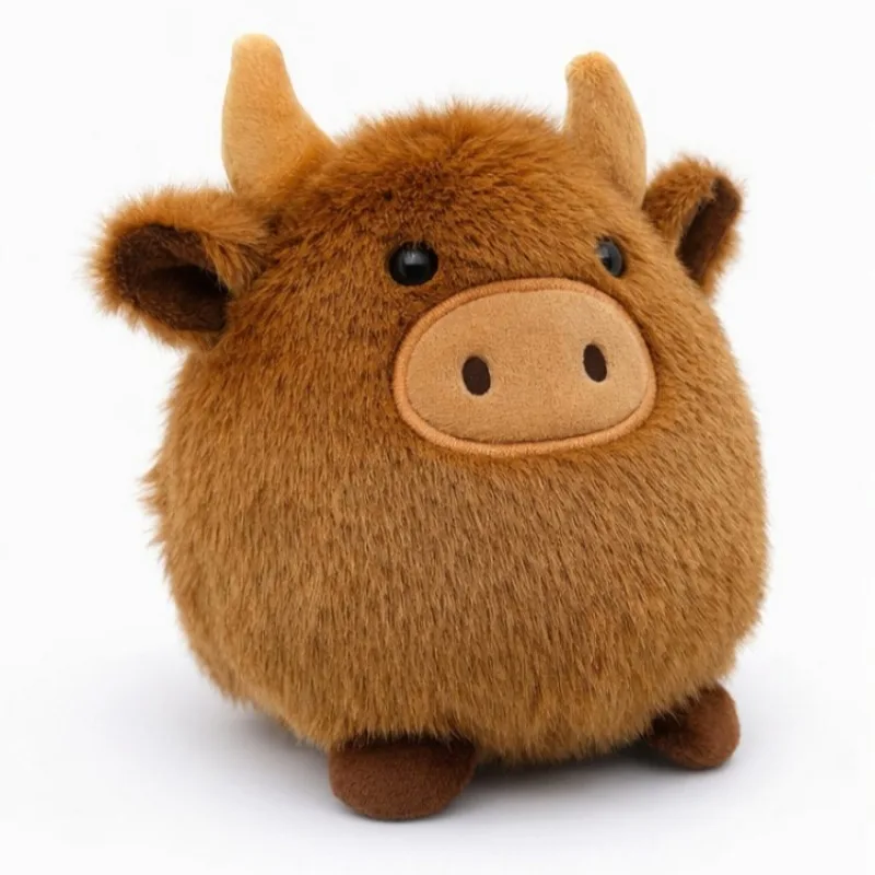 

Kawaii Highland Cow, плюшевые плюшевые меховые милые брелки с быком, мягкие автомобильные украшения, супер мягкие подушки, кулон, подарок на день рождения