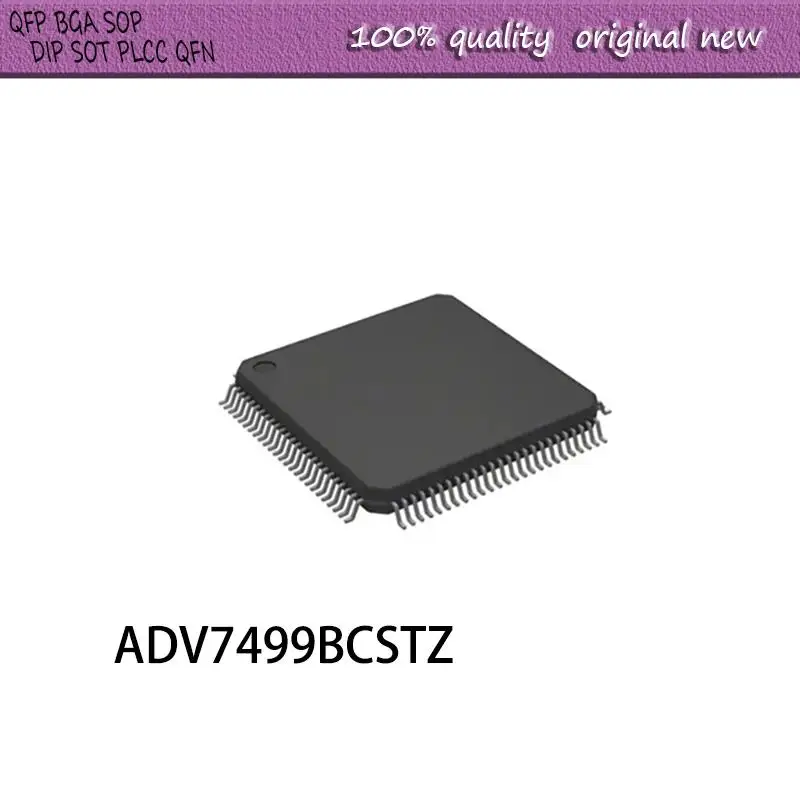 NEW  2PCS/LOT  ADV7499BCSTZ ADV7499 LQFP-100